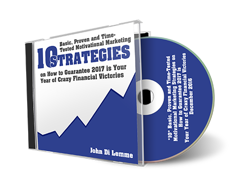*10* Marketing Strategies to Guarantee this is Your Year of Crazy Financial Victories (MP3)