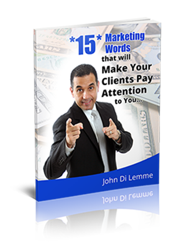 *15* Marketing Words that Will Make Your Client Pay Attention to You (paperback)