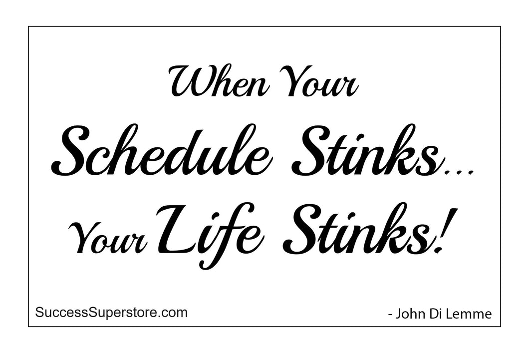 Schedule Stinks