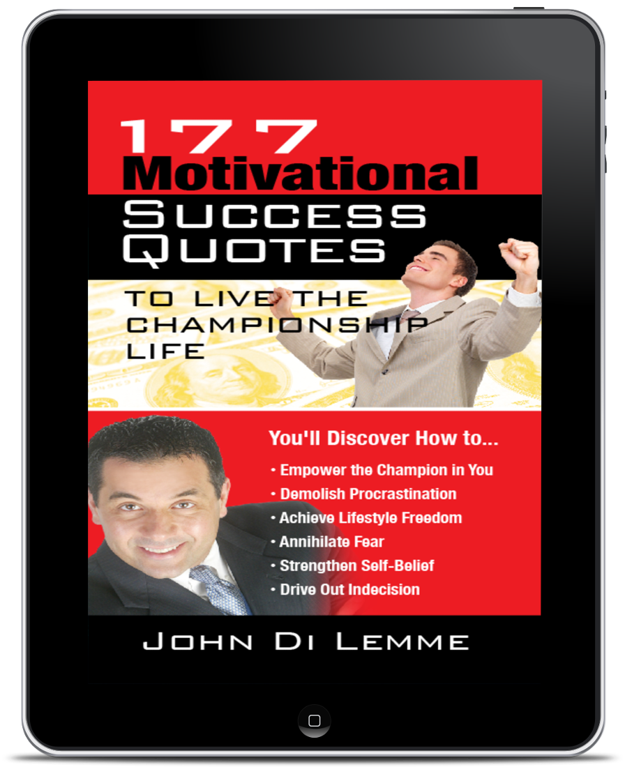 177 Motivational Success Quotes to Live the Championship Life (eBook)