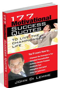 177 Motivational Success Quotes to Live the Championship Life (Audio Book)